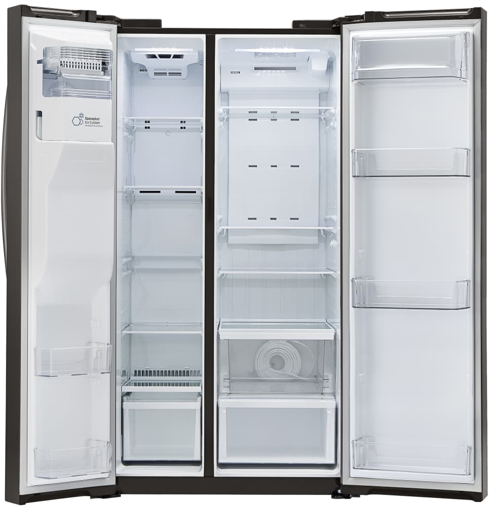 LG LSXS26336D 36 Inch Side-By-Side Refrigerator with Linear 