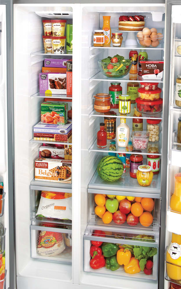 LG LSXS26466S 26 cu. ft. Side by Side Refrigerator with Door-in