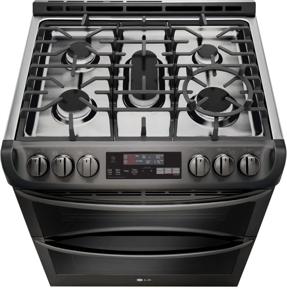 LG LTG4715BD 30 Inch SlideIn Gas Smart Range with 5 Sealed Burners
