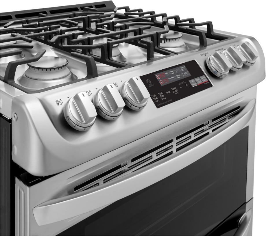 LG LTG4715ST 30 Inch SlideIn Gas Smart Range with 5 Sealed Burners