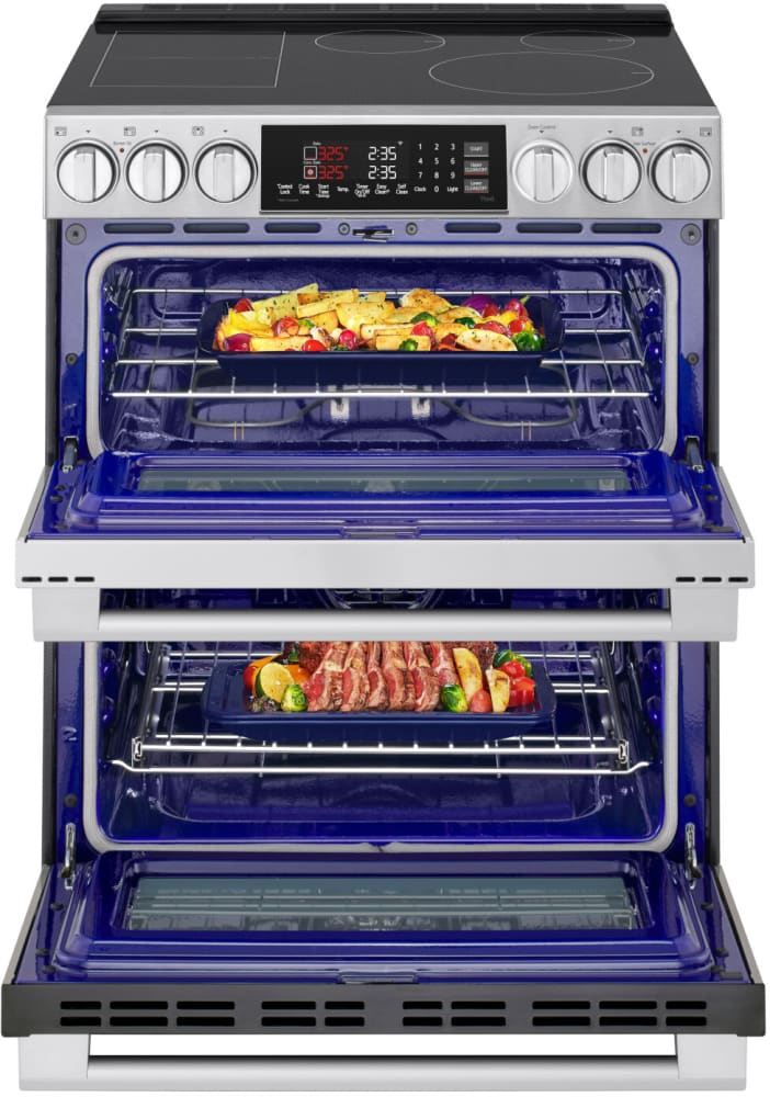 LG LTIS7338XE 30 Inch Slide-In Electric Smart Range with 7.3 cu
