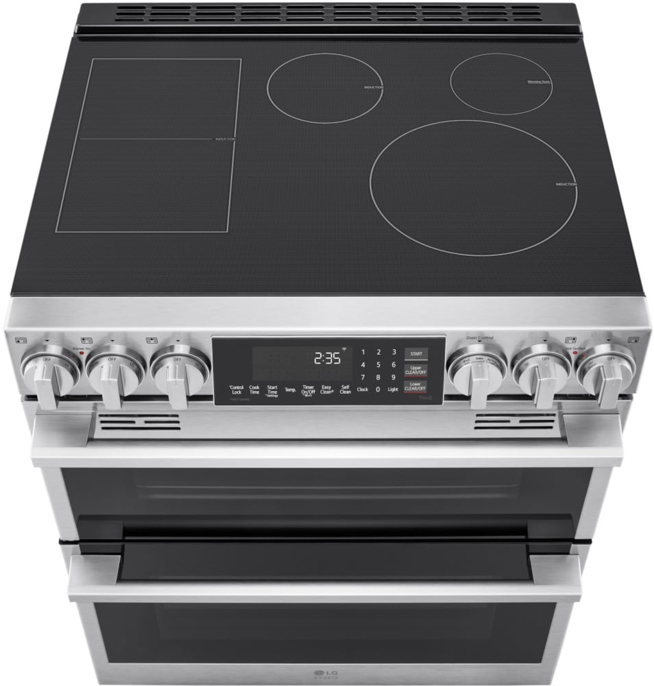 LG LTIS7338XE 30 Inch Slide-In Electric Smart Range with 7.3 cu