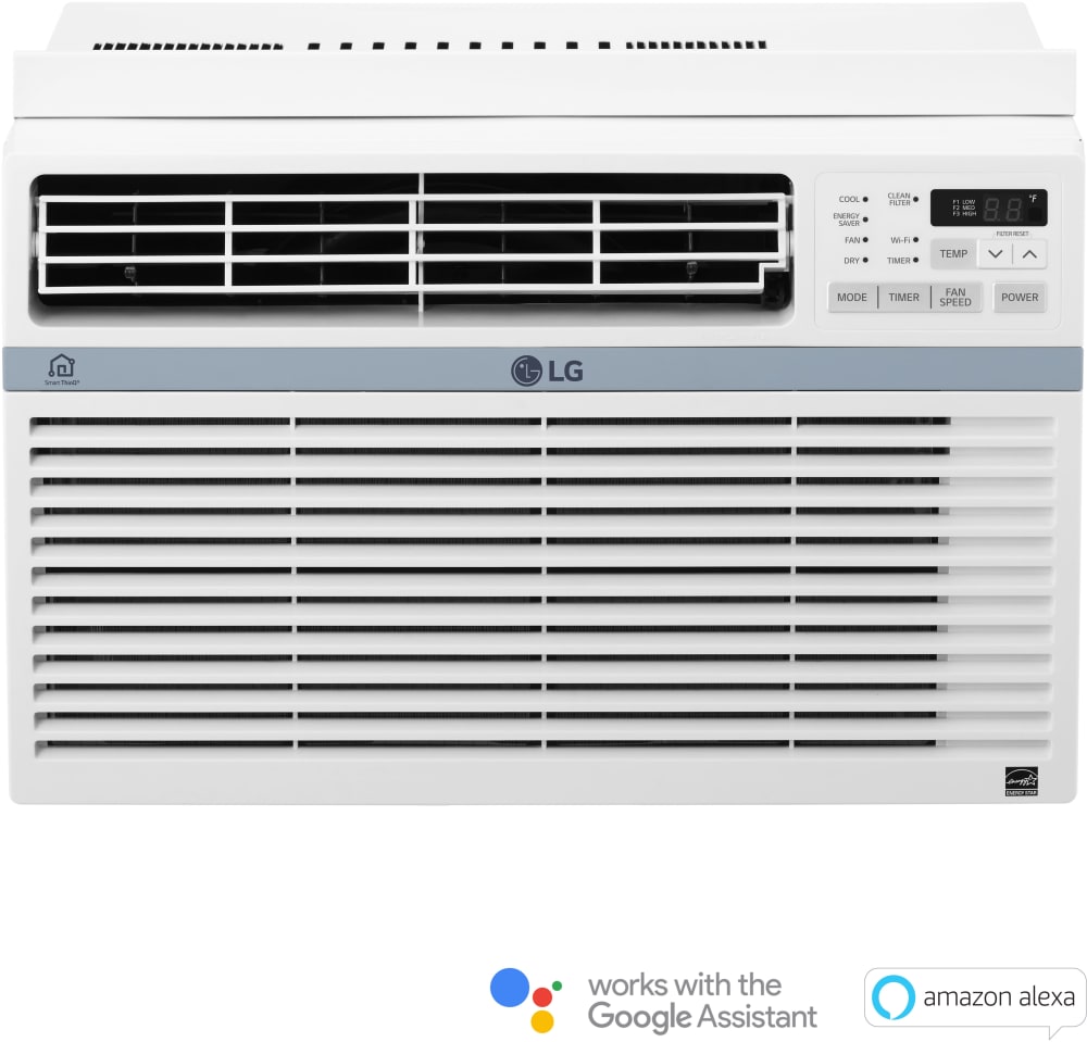 LG LW8017ERSM 8,000 BTU Window Smart WiFi Enabled Air Conditioner with