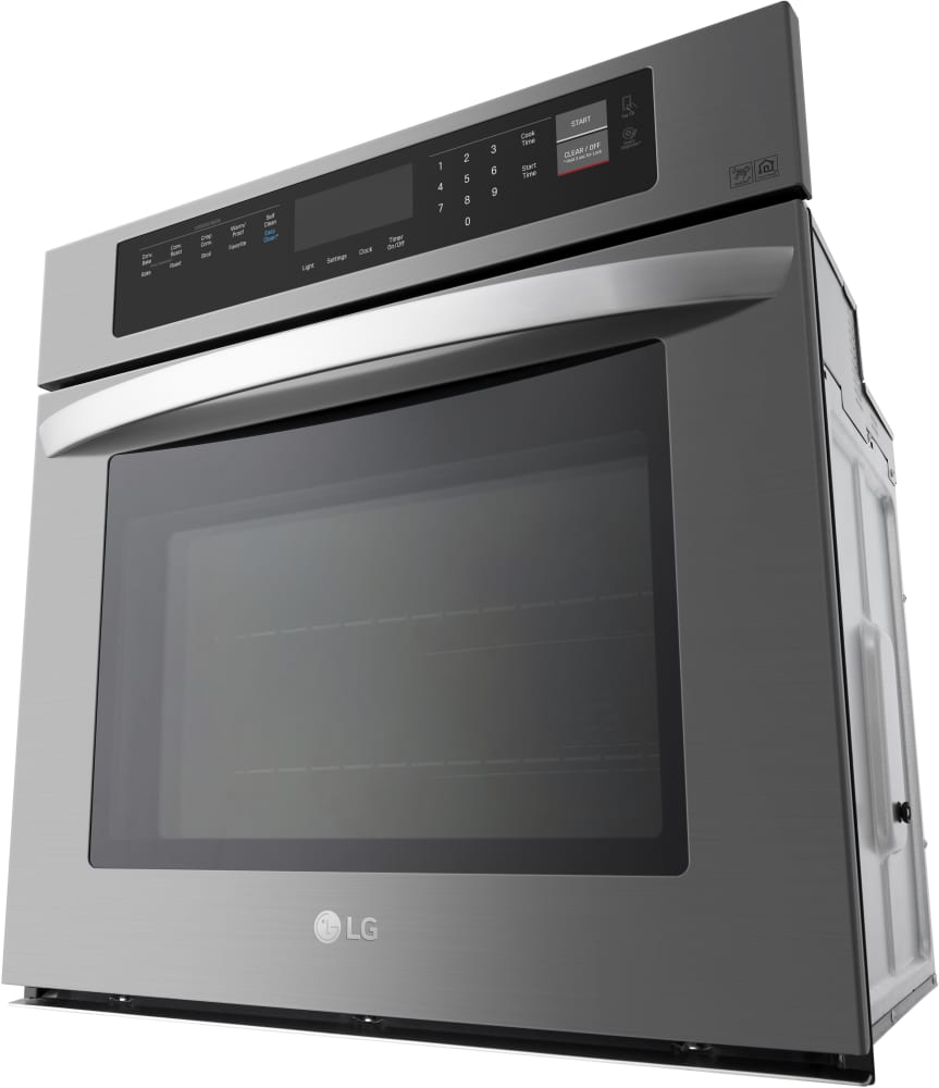 LG LWS3063BD 30 Inch Single Electric Wall Oven with Convection