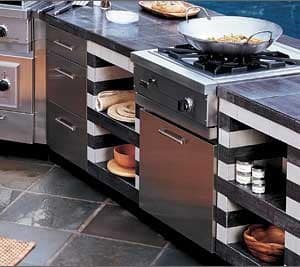 Viking Vbbo2602ss 26 Inch Wok Refreshment Center Trusear Infrared Viking Outdoor Series Vbbo2602ss View