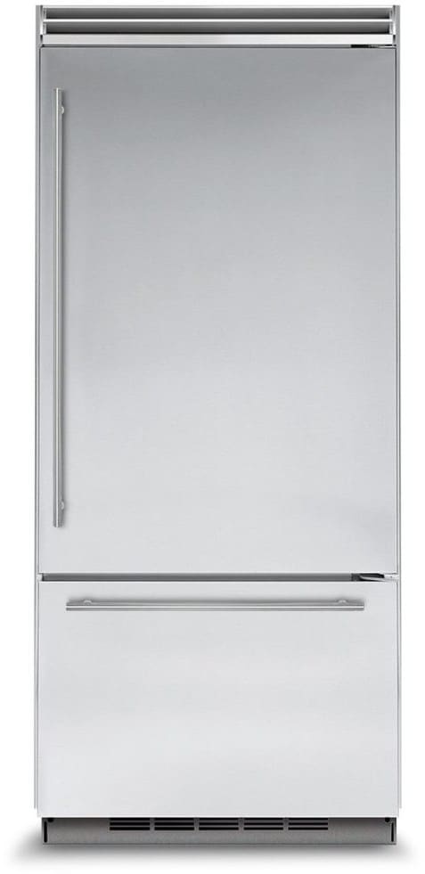 Marvel MP36BF2RS 36 Inch Built-In Bottom-Freezer Refrigerator with Ion Air Purifier, Crescent Ice Maker, Pizza Box Storage, Fast Cool, Spillproof Glass Shelving, Humidity-Controlled Crisper Drawers, Sabbath Mode and 20.4 cu. ft. Capacity: Stainless Steel Door, Right Hinge