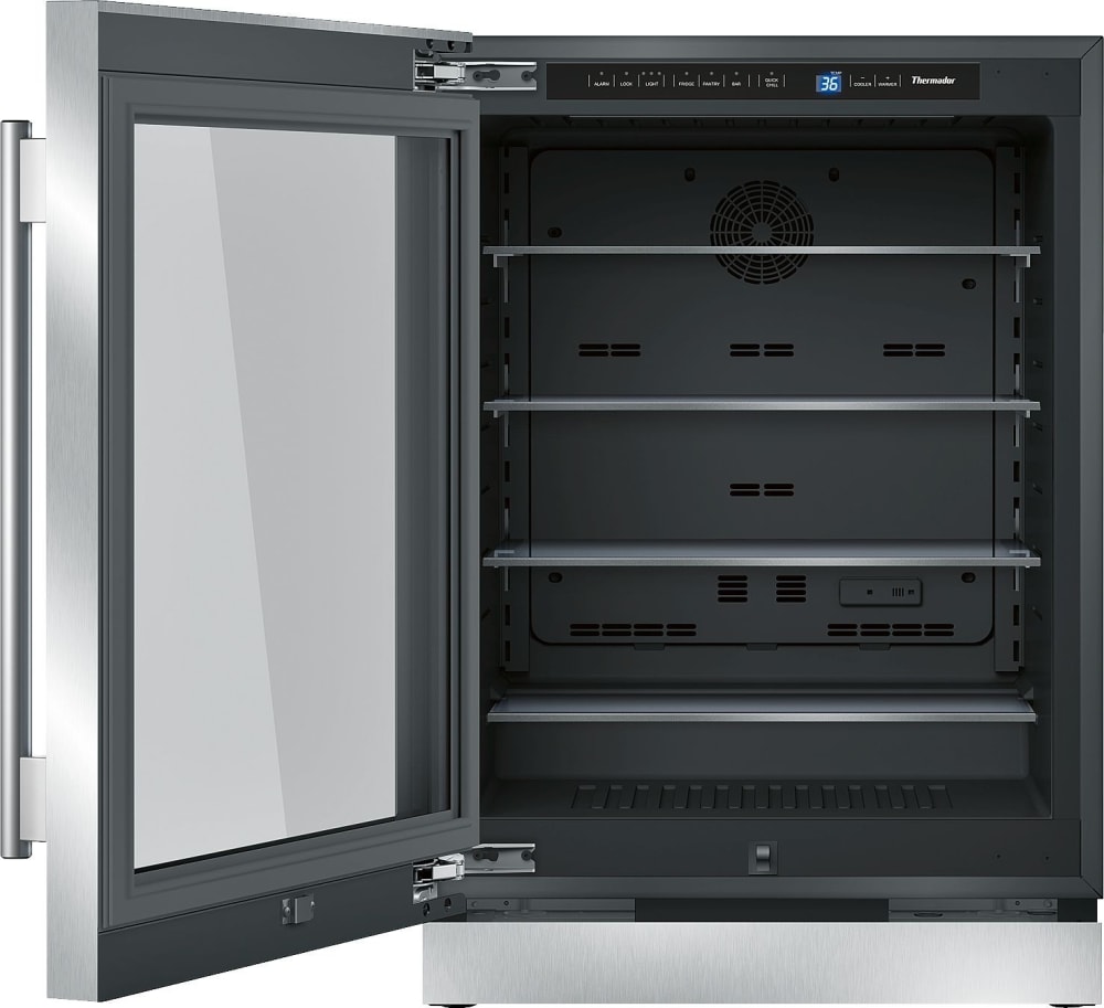 Thermador T24UR910LS 24Inch UnderCounter Refrigerator with 3