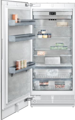 Gaggenau Rf491705 36 Inch Panel Ready Built In Smart All Freezer Column With 19 4 Cu Ft Net Volume Ice Maker Water Filter No Frost Technology Tft Touch Display Automatic Defrosting Open Door And Malfunction Alarm Star K