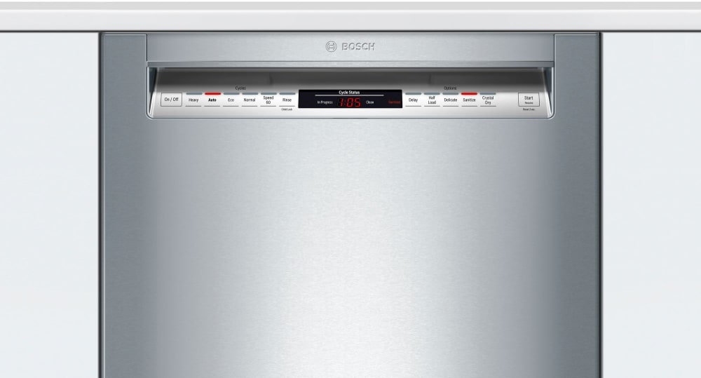 Bosch SHEM78Z55N 24 Inch Full Console Dishwasher with 16