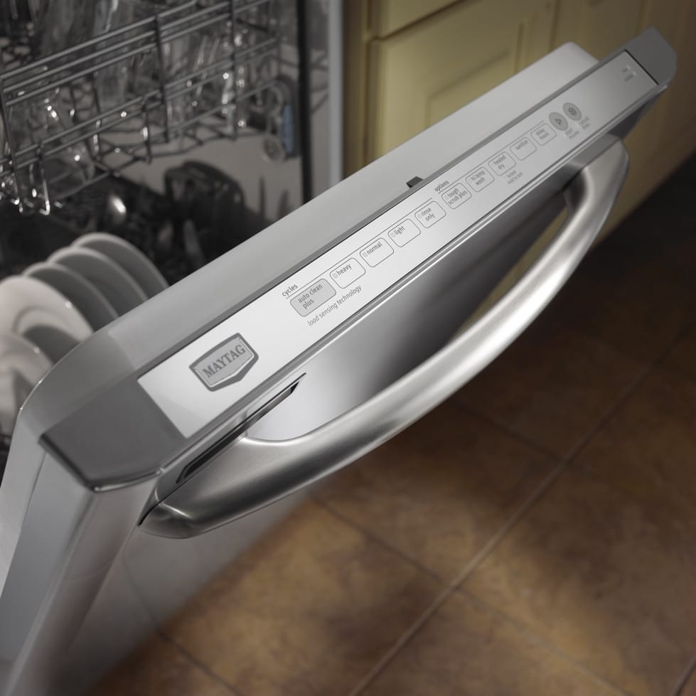 Maytag MDB6769AWS Fully Integrated Dishwasher with 5 Wash Cycles, 6