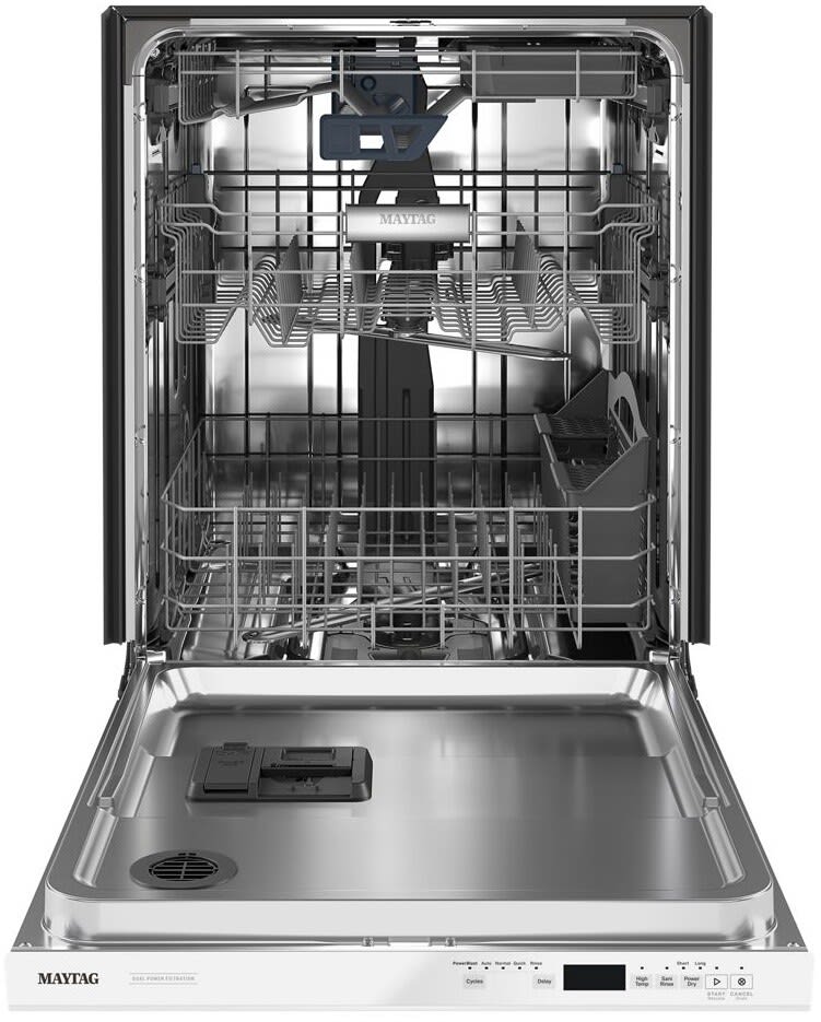 Maytag Dishwasher Stainless Steel Tub (MDB8959SKW) - White Maytag Dishwasher Stainless Steel Tub (MDB8959SKW) - White