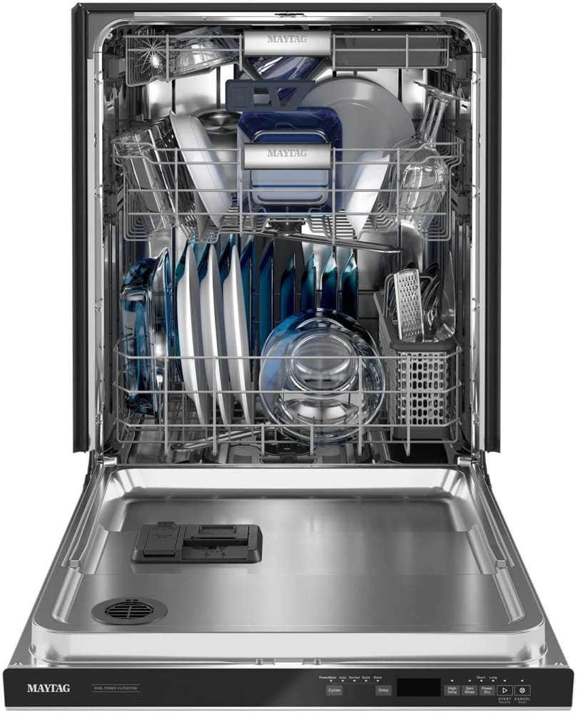 Maytag MDB9979SKZ 24 Inch Built In Fully Integrated Dishwasher with up
