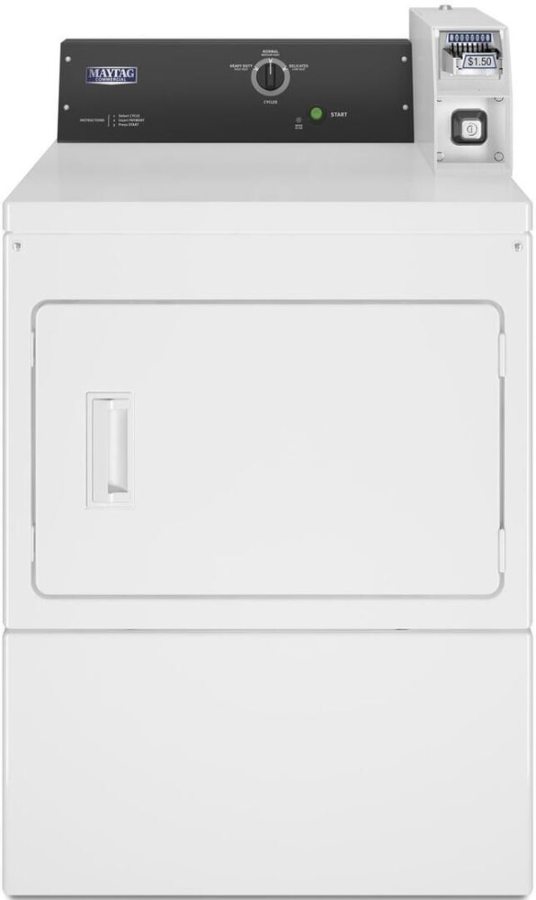 Maytag commercial dryer coin operated discount