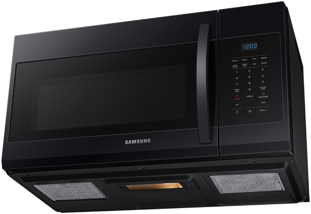 Samsung ME17R7021EB 30 Inch Over the Range Microwave with 1.7 Cu. Ft. Capacity, 2 Speed 300 CFM