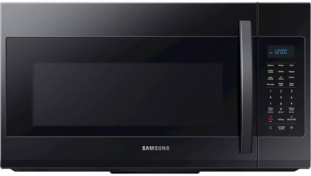 Samsung Bespoke 1.9 Cu. ft. White Glass Smart Over-the-range Microwave with Sensor Cooking