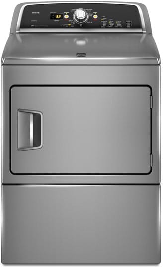 Maytag MEDX600XL 27 Inch Electric Dryer with 7.4 cu. ft. Capacity, 9