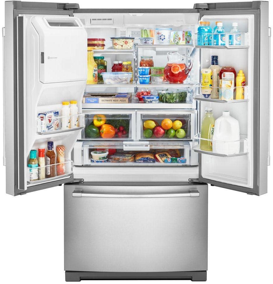 Maytag MFT2772HEZ 36 Inch French Door Refrigerator with 27 Cu. Ft ...