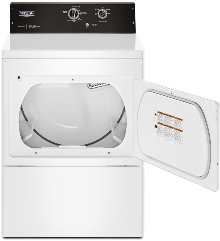 Maytag MAWADRGW20MN Side-by-Side Washer & Dryer Set with Top Load