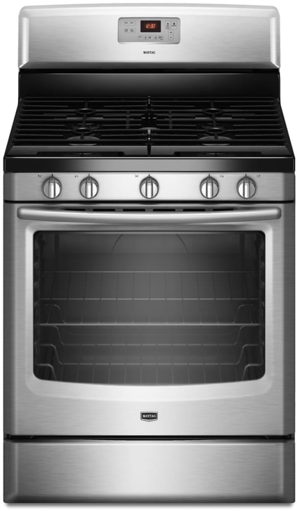Maytag MGR8674AS 30 Inch Freestanding Gas Range with 5 Sealed Burners