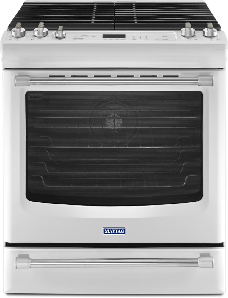Maytag MGS8880DH 30 Inch Slidein Gas Range with 5 Sealed Burners, 5.8