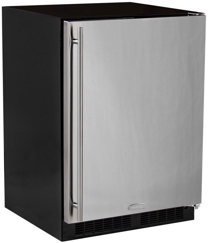 Marvel ML24RAS1RS 24 Inch Built-in All Refrigerator with 2 Cantilever ...