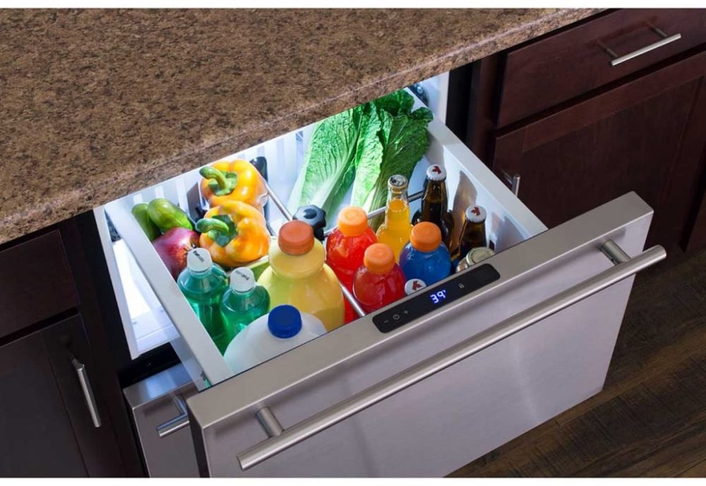 Marvel ML24RDP3NP 24 Inch Refrigerator Drawers with ThermalEfficient