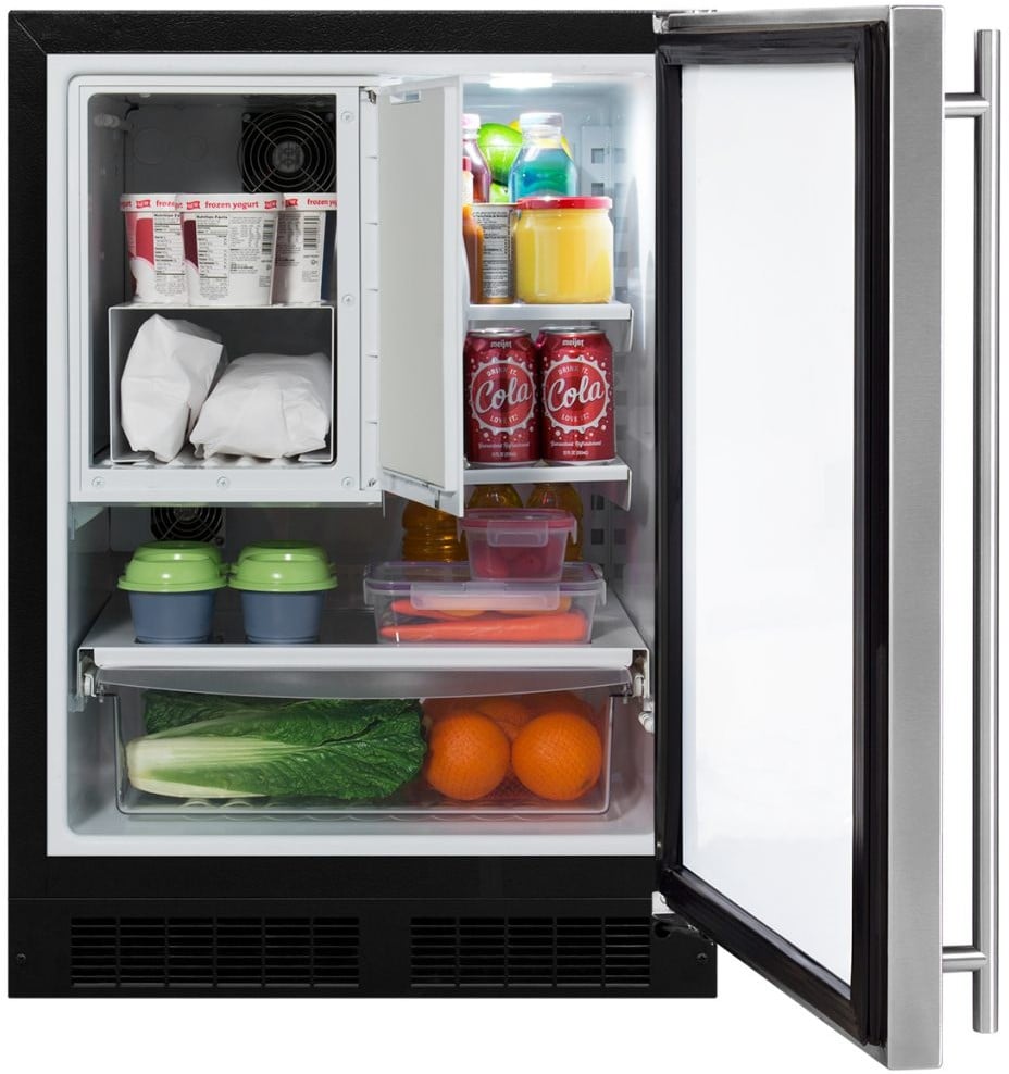 Marvel ML24RFP4RP 24 Inch Built-In Panel Ready Refrigerator Freezer ...
