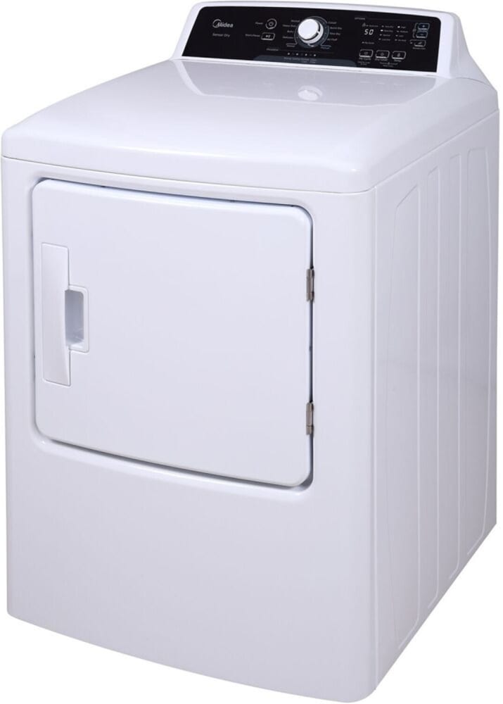 Midea MIDWADRE1 Side-by-Side Washer & Dryer Set with Top Load