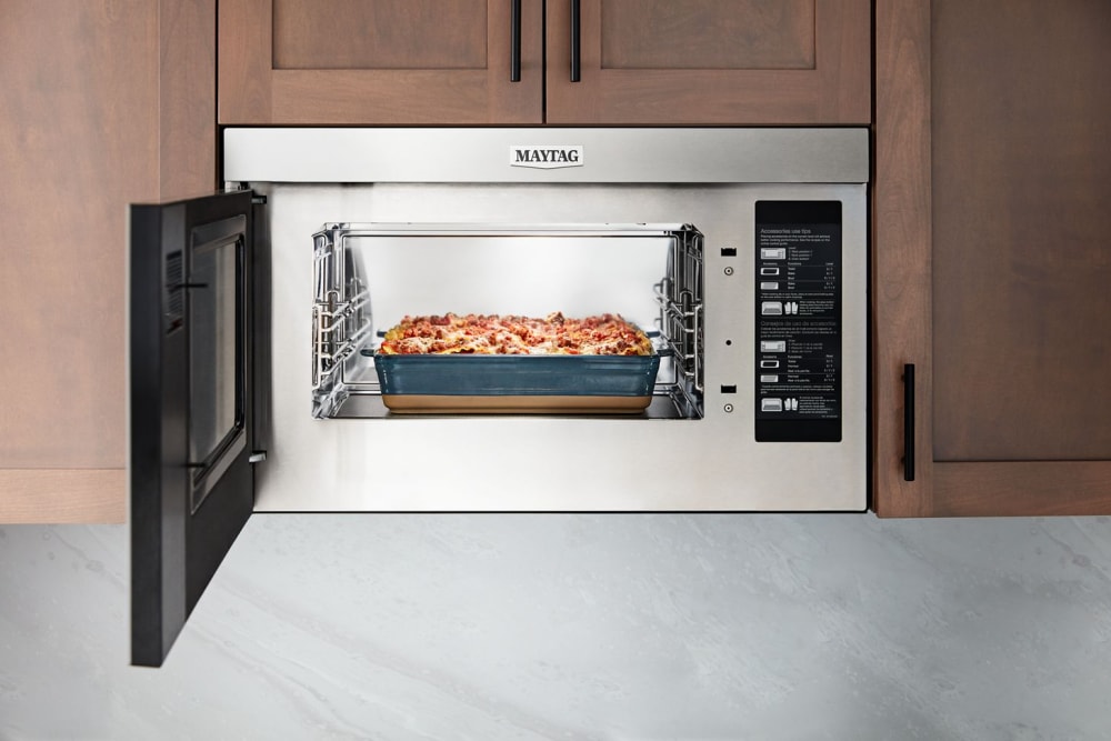 Maytag built in microwave with trim kit 2025