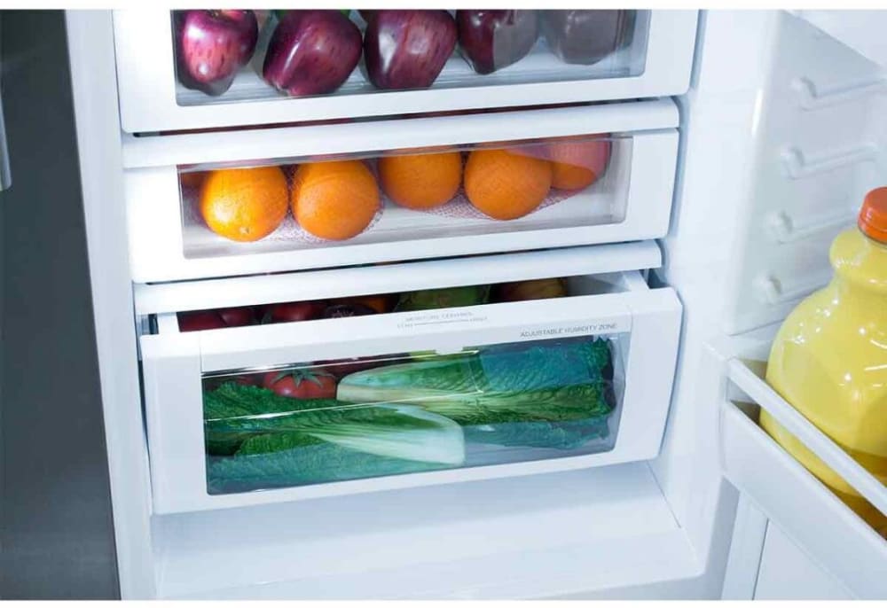 Marvel MP42SS2NS 42 Inch Built-In Side by Side Refrigerator with