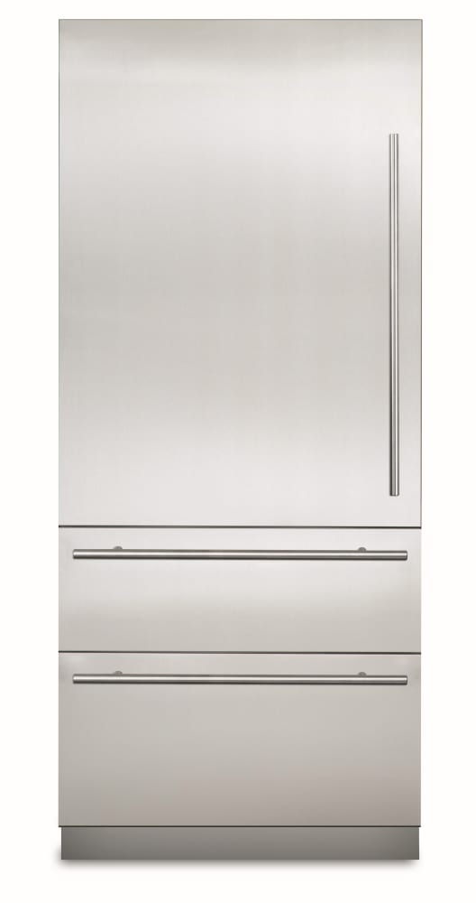 メヴィウス Viking MVBI7360WLSS 36 Inch Bottom Freezer with Bluezone
