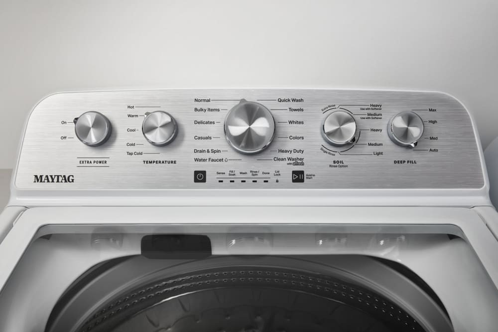 Maytag MVW5430MW 28 Inch Top Load Smart Washer with 4.8 Cu. Ft