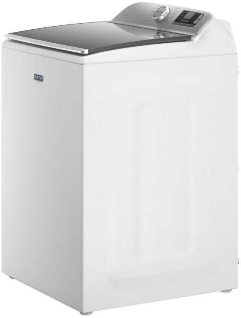 Maytag MAWADREW03 Side-by-Side Washer & Dryer Set with Top Load Washer and Electric Dryer in White