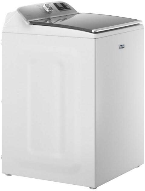 Maytag MAWADREW03 Side-by-Side Washer & Dryer Set with Top Load Washer and Electric Dryer in White