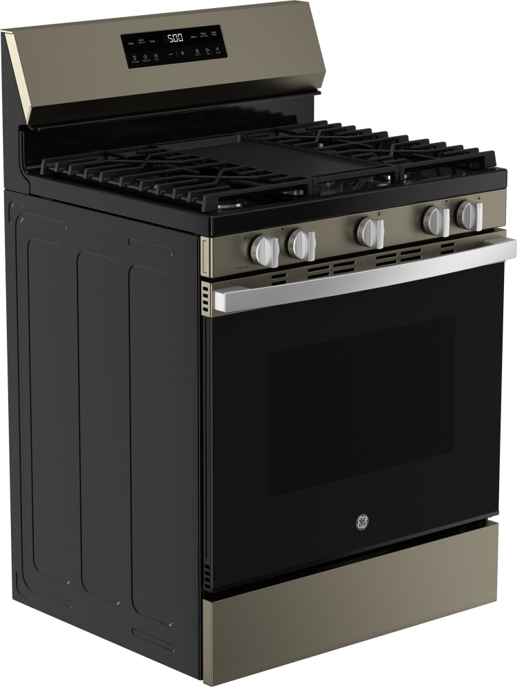 GE GGF500PVES 30 Inch Freestanding Gas Range with 5 Sealed Burners, 5.3