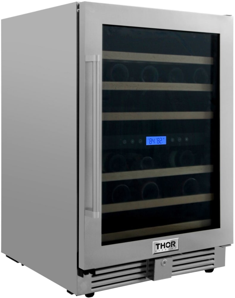 Thor Kitchen TWC2401DO 24 Inch Dual Zone Wine Cooler in Automatic