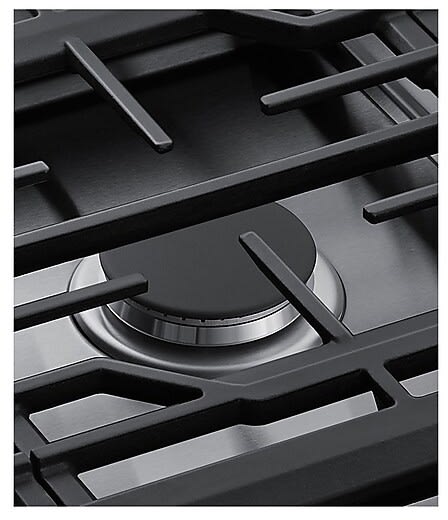Samsung 36 Fingerprint Resistant Black Stainless Steel Gas