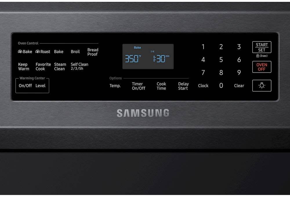 Samsung NE59R6631SG Freestanding Electric Range with 5 Element Flexible