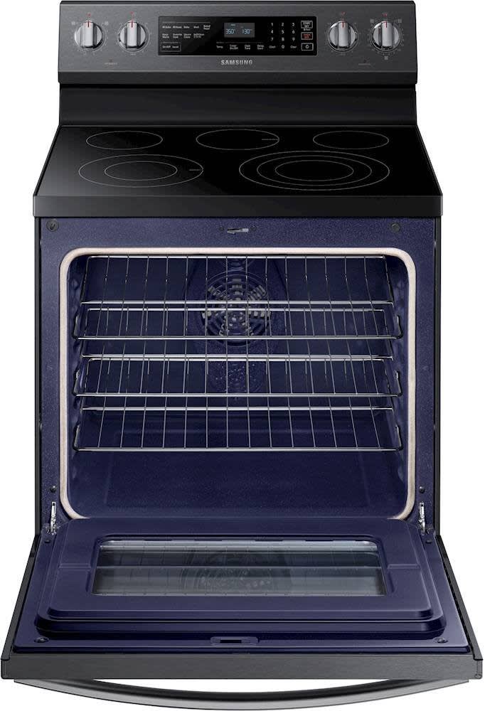Samsung NE59R6631SG Freestanding Electric Range with 5 Element Flexible