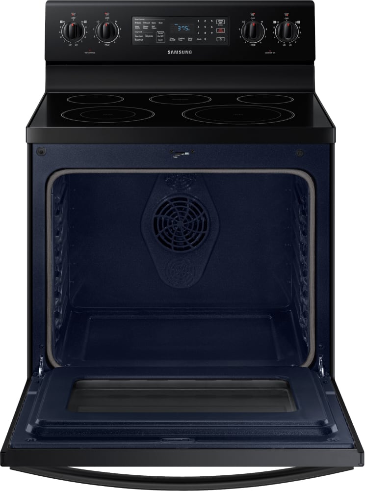 Samsung NE59T4321SB 30 Inch Freestanding Electric Range with 5 Radiant