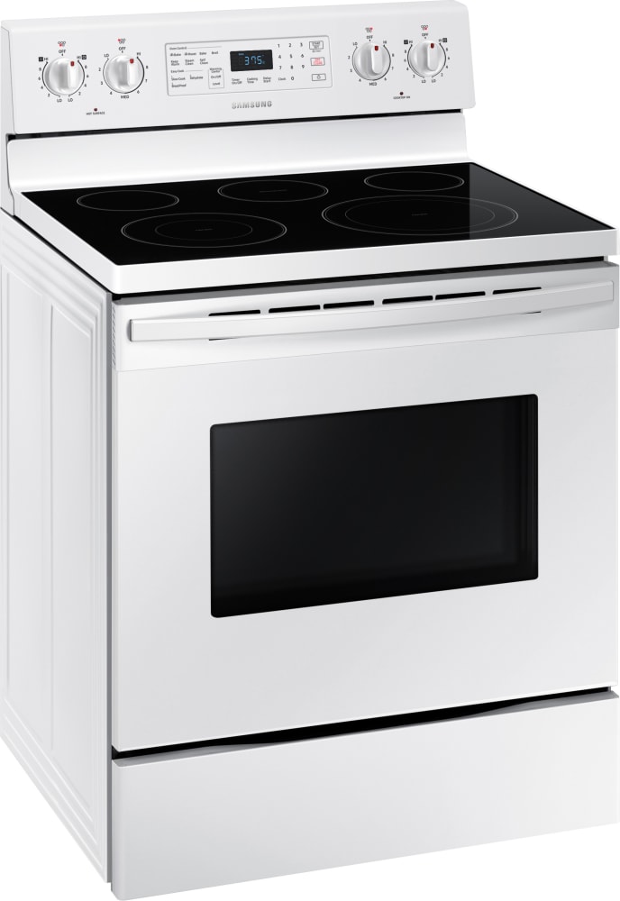 Samsung NE59T4321SW 30 Inch Freestanding Electric Range with 5 Radiant
