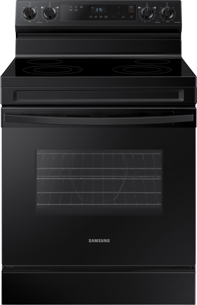 Samsung black electric stove outlet