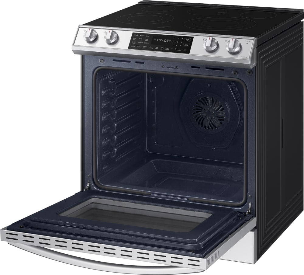 Samsung NE63BB851112 30 Inch SlideIn Smart Electric Range with 5