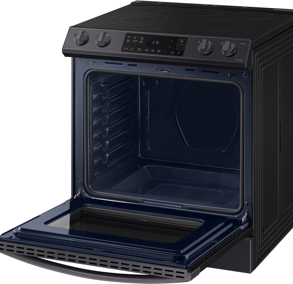 Samsung NE63T8111SG 30 Inch SlideIn Electric Smart Range with 5