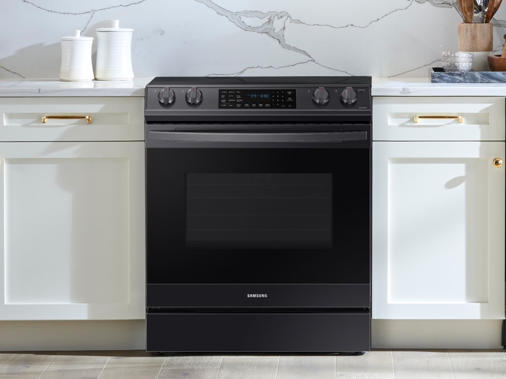 Samsung NE63T8311SG 30 Inch SlideIn Electric Smart Range with 5