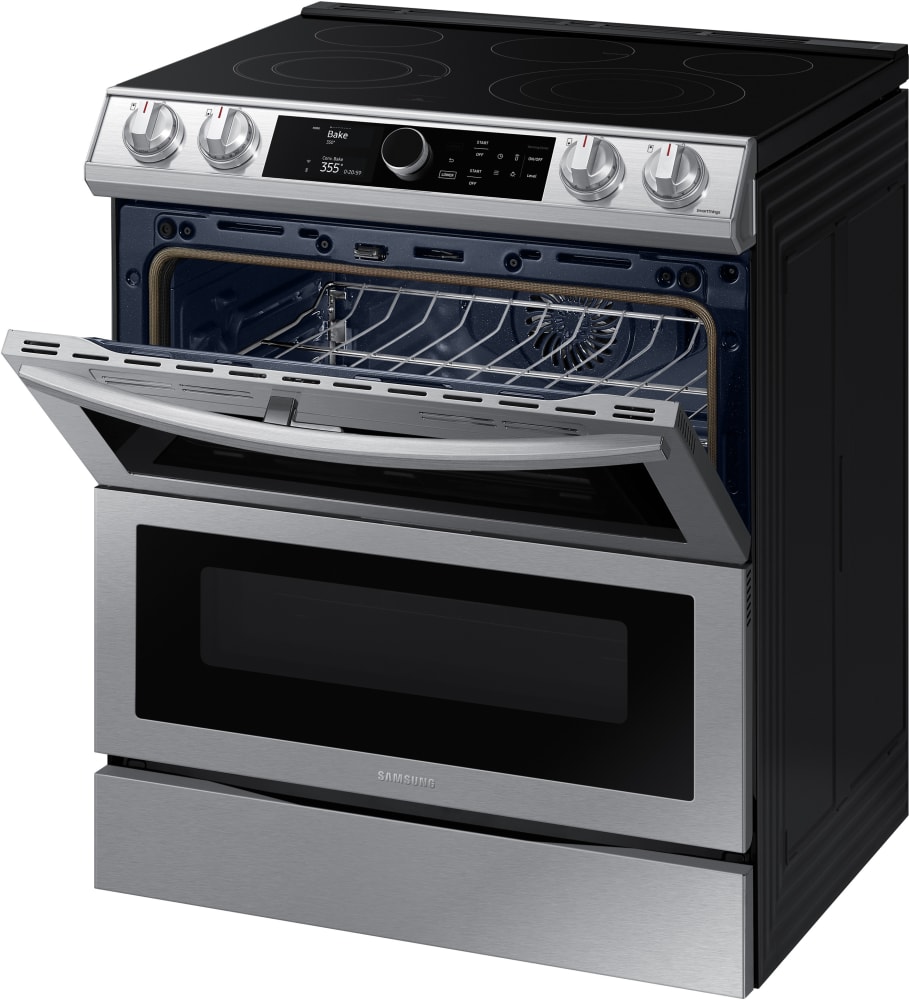 Samsung NE63T8751SS 30 Inch Slidein Electric Smart Range with 5