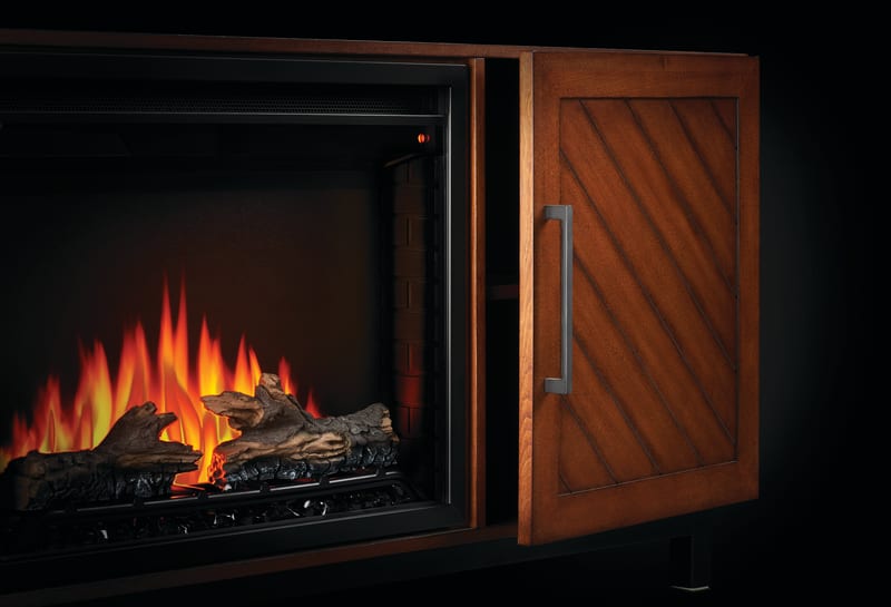 Napoleon NEFP263120WN Bella™ 65 Inch Electric Fireplace Mantel Package
