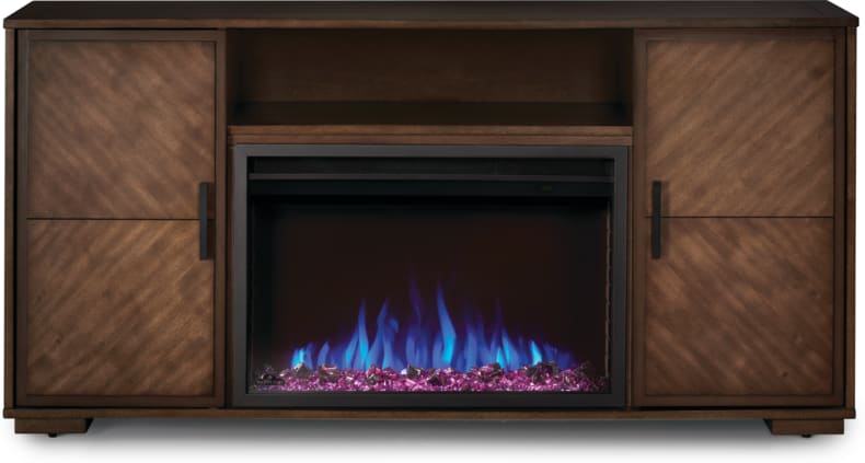 Napoleon electric store fireplace tv stand