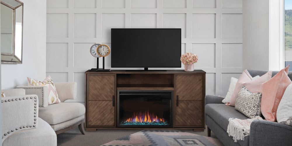 Napoleon NEFP303620RLB Hayworth™ 65 Inch Electric Fireplace Mantel