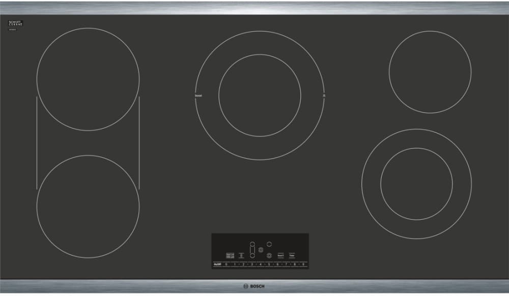 Bosch Net8668suc 36 Inch Electric Cooktop With 5 Smoothtop Burners